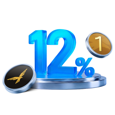 Faça staking de USD1 e aproveite até 12% de APR